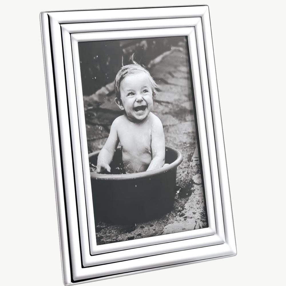 GEORG JENSEN
Legacy Stainless Steel Frame, 4" × 6"